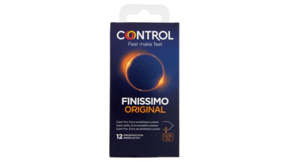 Control Finissimo Original Profilattici 12 pz