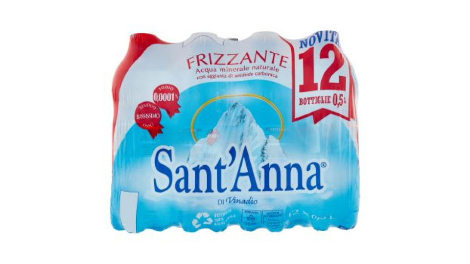 Sant'Anna di Vinadio Frizzante 12 x 0,5 L