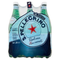 S.PELLEGRINO, Acqua Minerale Naturale Frizzante 1,25L x 6