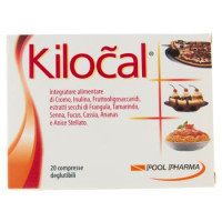 Kilocal Integratole alimentare 20 compresse deglutibili 16,4 g