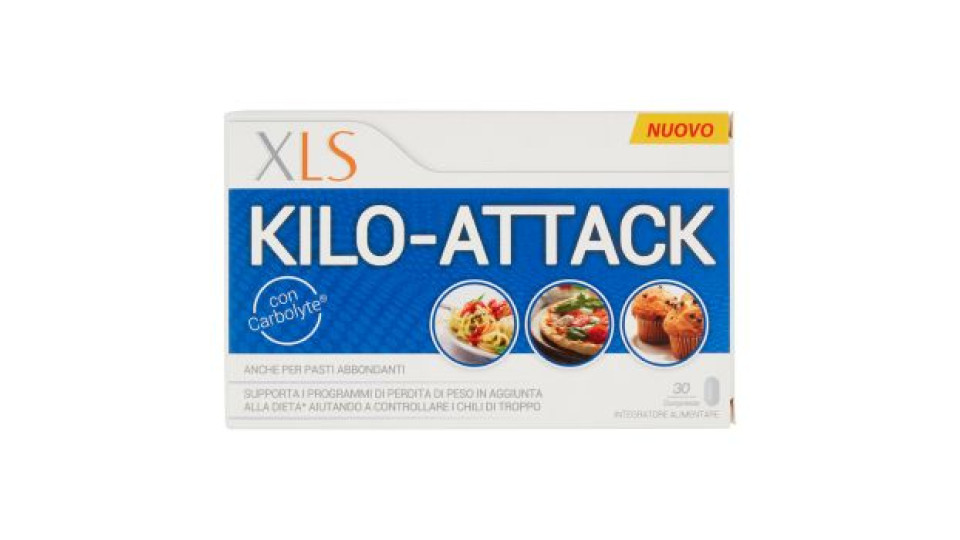 XLS Kilo-Attack 30 Compresse 30 g