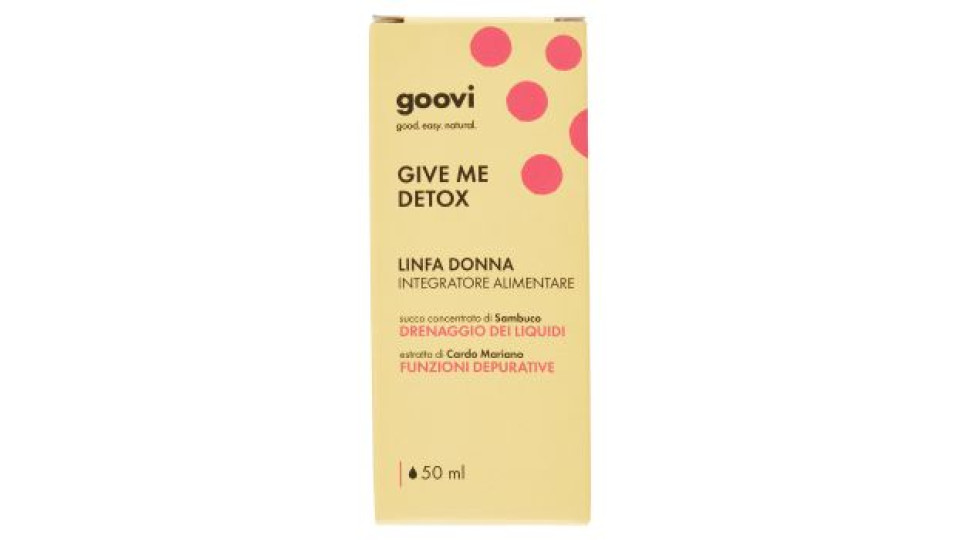 goovi Give Me Detox Linfa Donna 50 ml