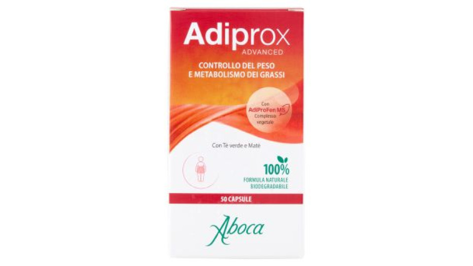 Aboca Advanced Controllo del Peso e Metabolismo dei Grassi Capsule 50 pz