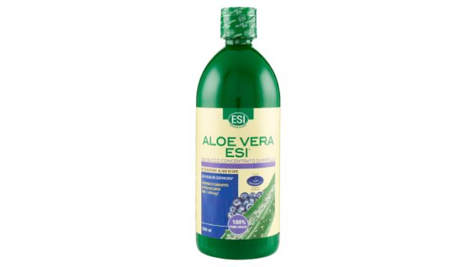 ESI Aloe Vera ESI con Succo Concentrato di Mirtillo 1000 ml
