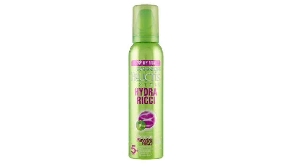 Garnier Fructis Hydra Ricci Mousse Ravviva Ricci Fissaggio Extra Forte