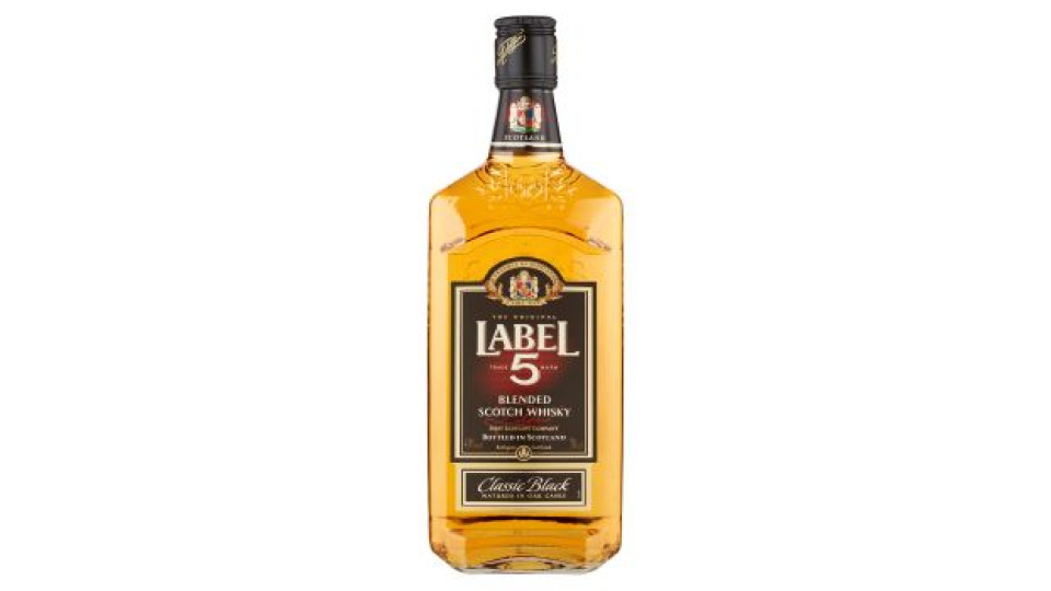 Label 5 Blended scotch whisky 70 cl