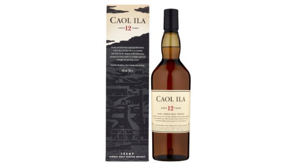 Caol Ila Aged 12 Years Islay Single Malt Scotch Whisky 70 cl