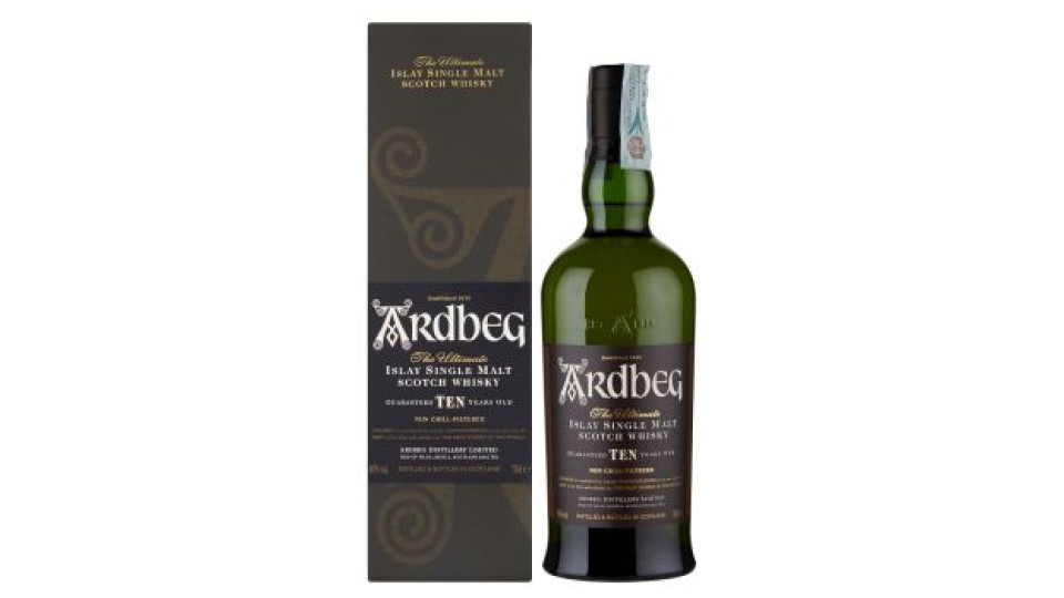 Whisky Ardbeg 10 Years Old 70 cl. Astuccio