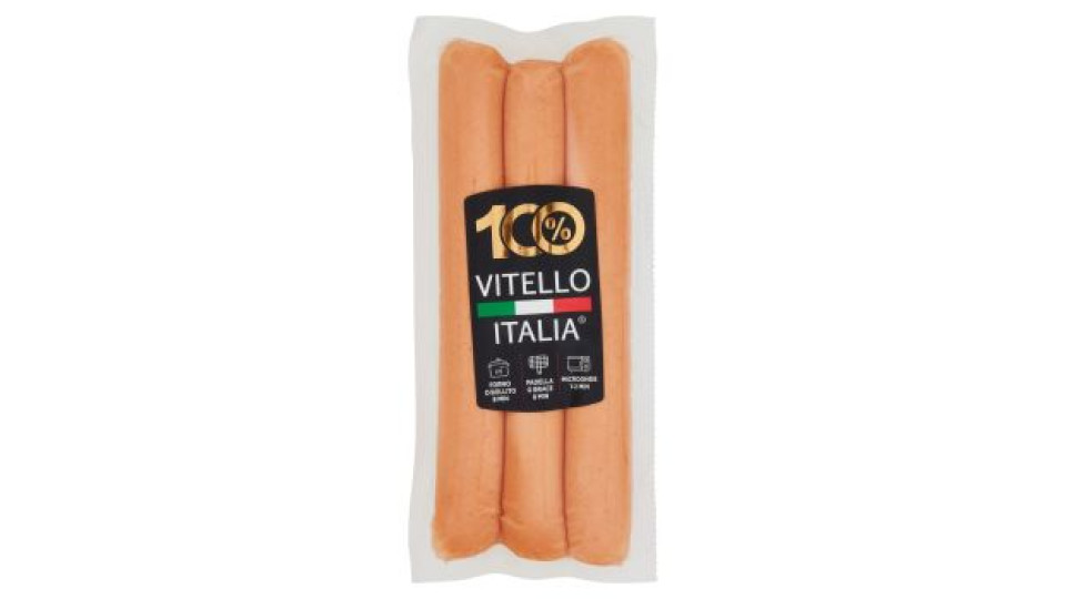 100% Vitello Italia Würstel x 3 250 g