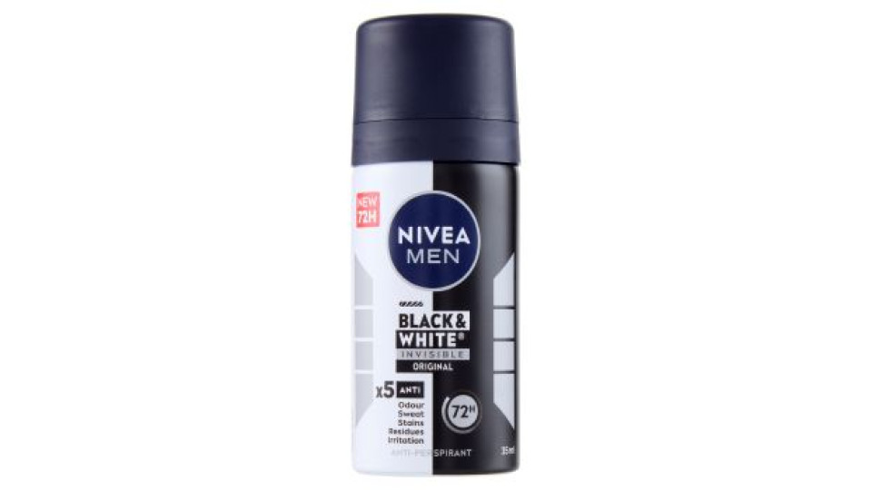 Nivea Men Black & White Invisible Original Anti-Perspirant 35 ml