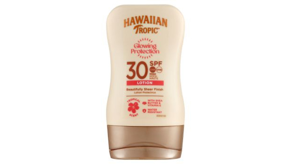 Hawaiian Tropic Glowing Protection Lozione Solare Protettiva SPF 30 High 100 mL