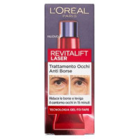 L'Oréal Paris Revitalift Laser Trattamento Occhi Anti-Borse Tecnologia Gel-To-Tape 15 ml