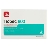 Laborest Tiobec 800 Integratore alimentare a base di: Acido ¿-Lipoico 20 x 1,7 g