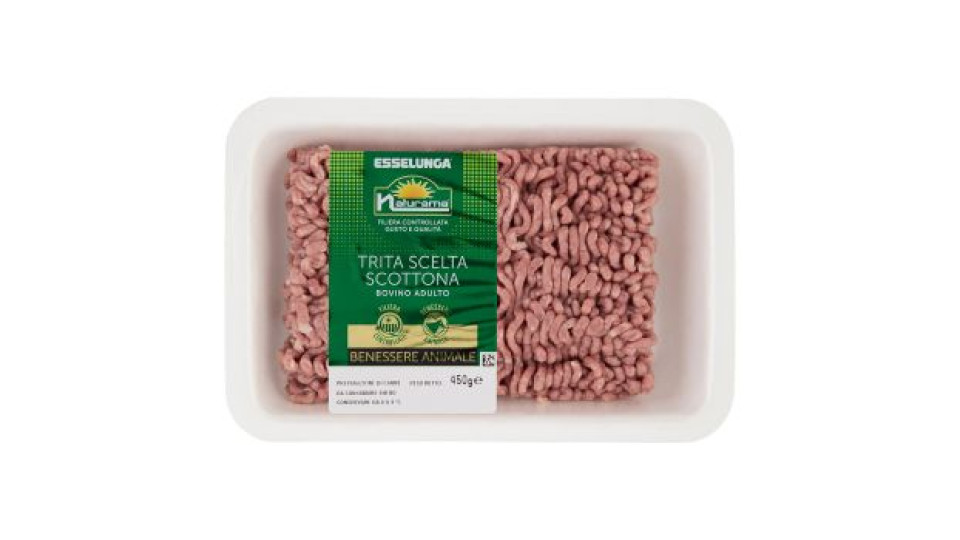 Esselunga Naturama Trita scelta scottona bovino adulto 450 g