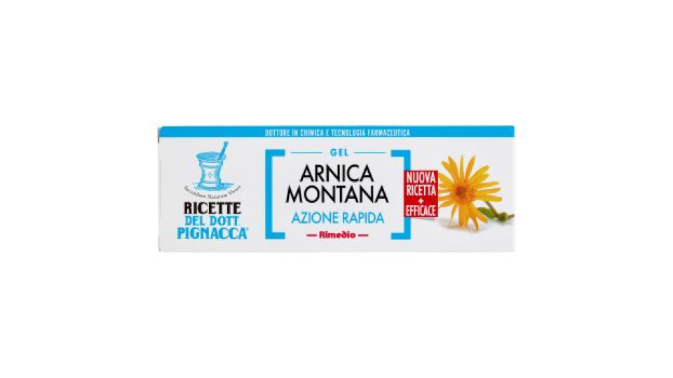 Ricette del Dott. Pignacca Rimedio Arnica Montana Gel Azione Rapida 75 ml
