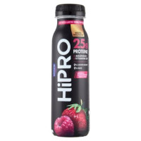 HiPRO Drink Fragola Lampone,25g Proteine,0% grassi,con Magnesio&Vit B9, senza lattosio, 300g