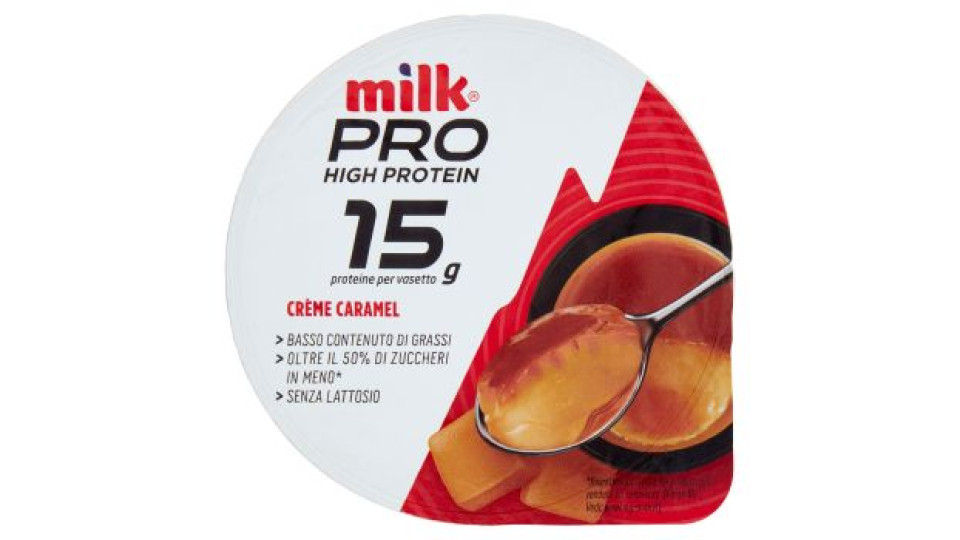 Milk Pro High Protein 15g Crème Caramel 170 g