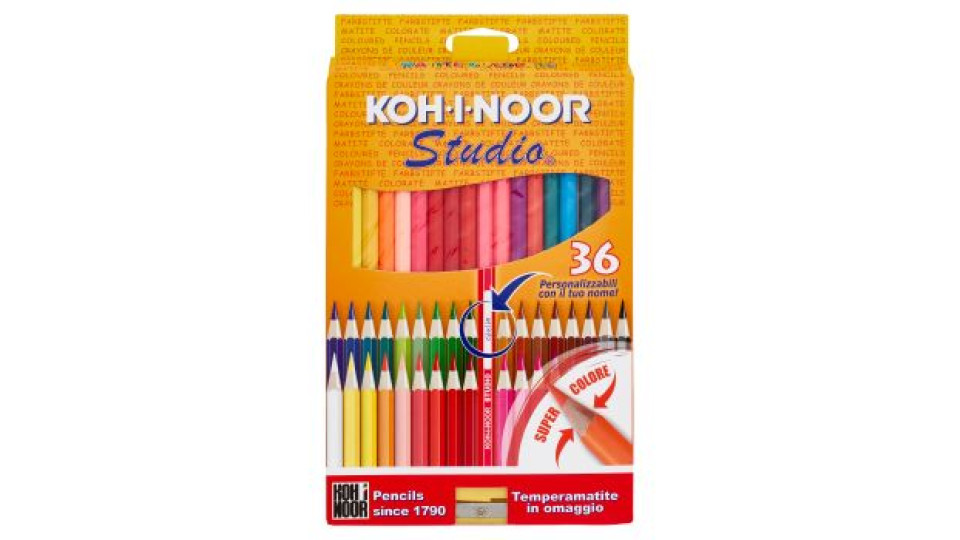 Koh-I-Noor Studio Matite Colorate 36 pz