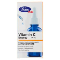 Venus Lab Vitamin C Energy 200 mg Concentrato Molecolare Antiossidante 30 mL