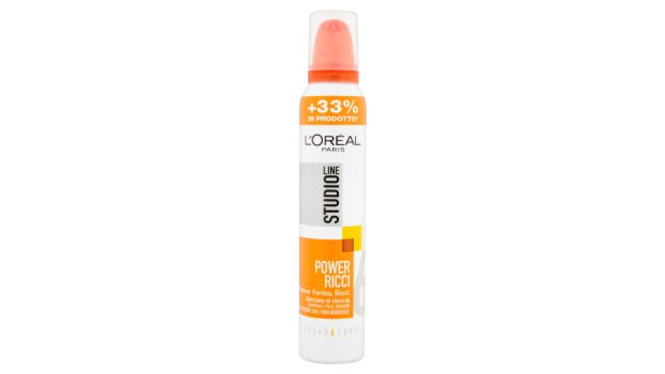 Studio Line Silk&gloss 6 Mousse Ricci Anti Crespo