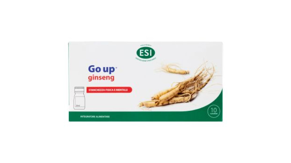 ESI Go up ginseng Flaconcini 10 x 30 ml