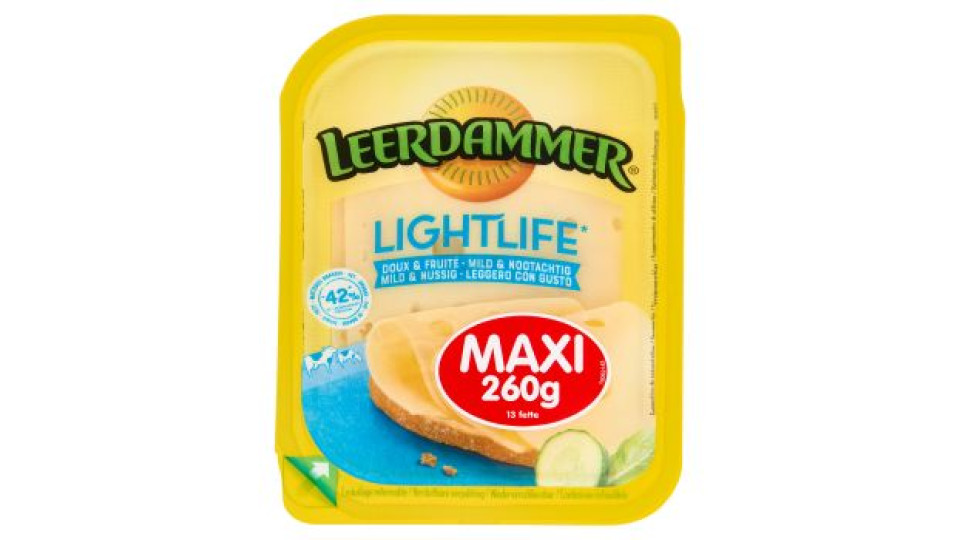Leerdammer Lightlife* Maxi fette 13 x 20 g