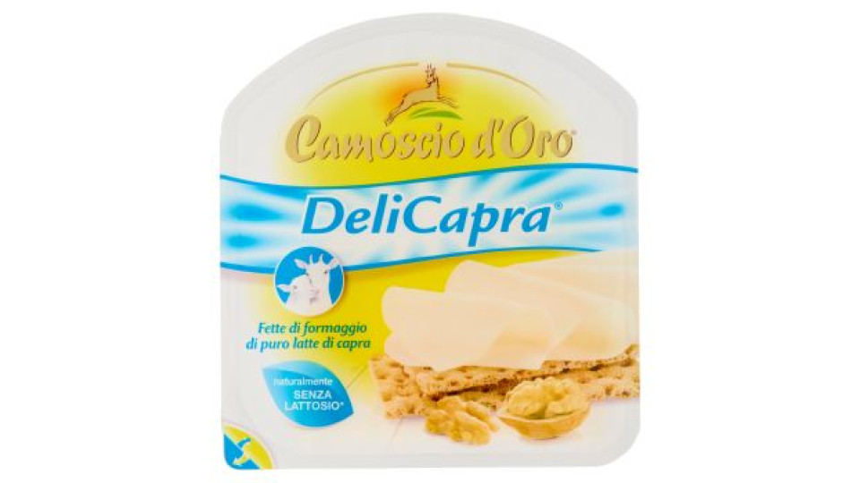 Camoscio d'Oro DeliCapra Fette di formaggio di puro latte di capra 100 g