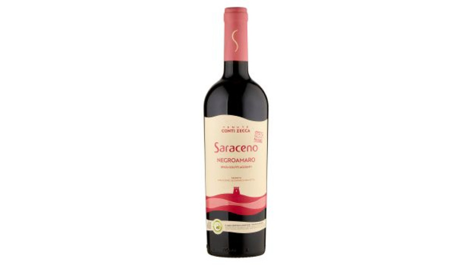Saraceno Negroamaro Senza Solfiti Aggiunti Salento IGP 75 cl