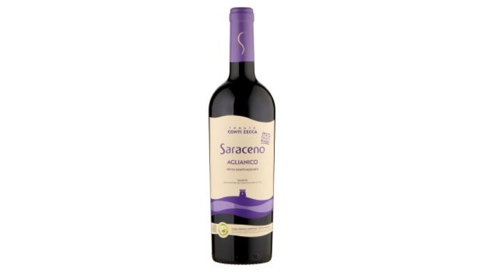 Saraceno Aglianico Senza Solfiti Aggiunti Salento IGP 75 cl