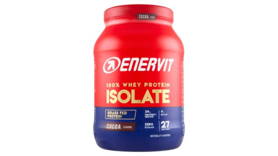 Enervit 100% Whey Protein Isolate Cocoa Flavour 800 g