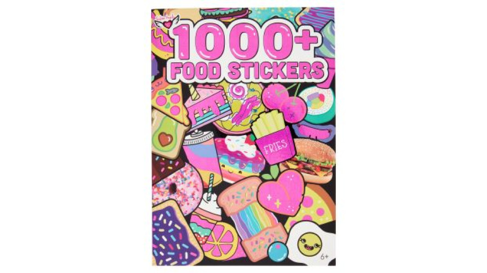Fashion Angels 1000+ Food Stickers Libro di Adesivi