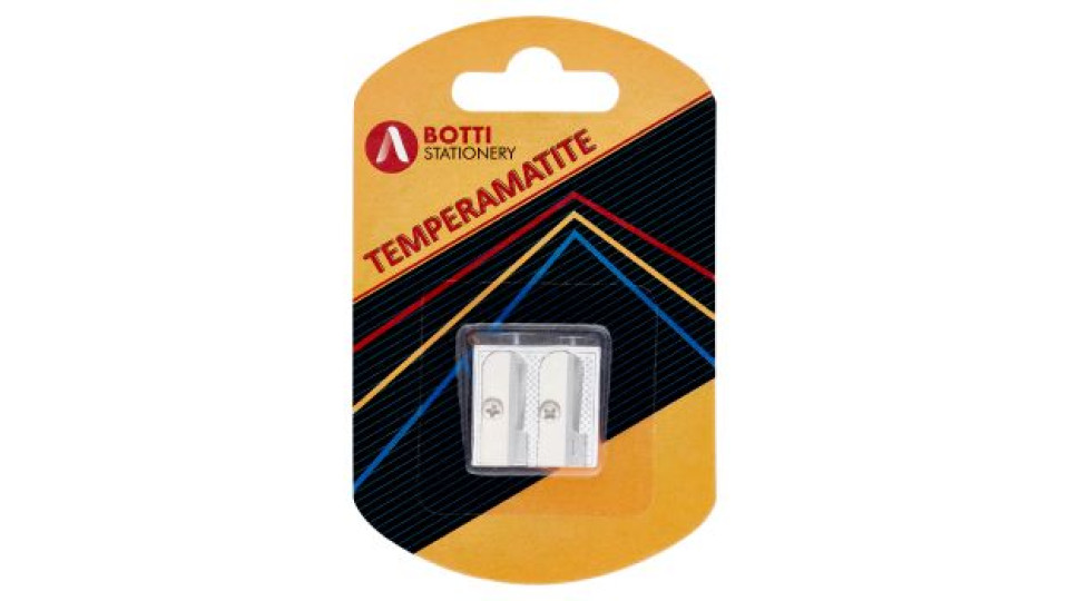 Botti Temperamatite 2 Fori Metallo