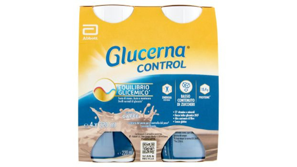 Glucerna Control Gusto Caffè 4 x 220 ml