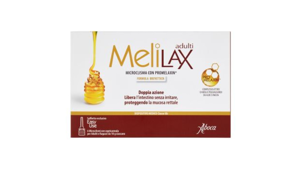 Aboca Melilax adulti Microclismi 6 x 10 g