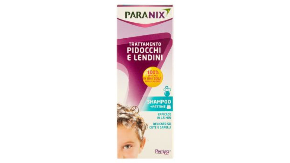 Paranix Trattamento Pidocchi e Lendini Shampoo + Pettine 200 ml
