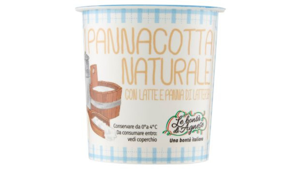Le Bontà di Agnese Pannacotta al Naturale 150 g