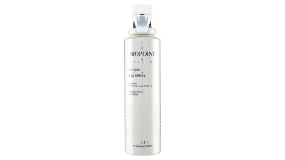 Biopoint, Styling Creation fissaggio forte e flessibile cera spray