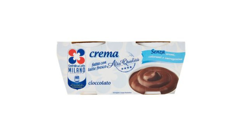 Centrale del Latte Milano crema cioccolato 2 x 110 g