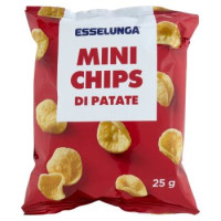 Esselunga Mini chips di patate 6 x 25 g