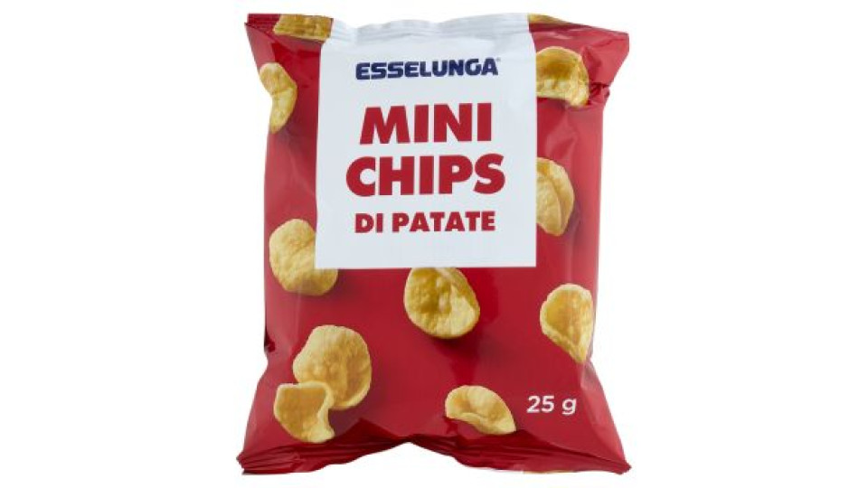 Esselunga Mini chips di patate 6 x 25 g