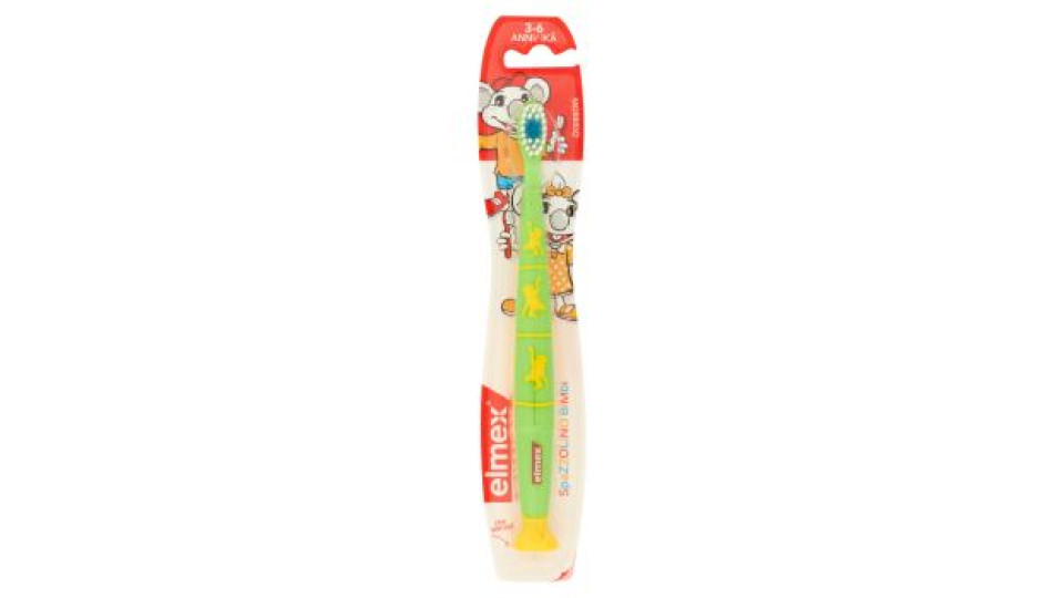 elmex spazzolino Bimbi, bambini 3-6 anni, morbido