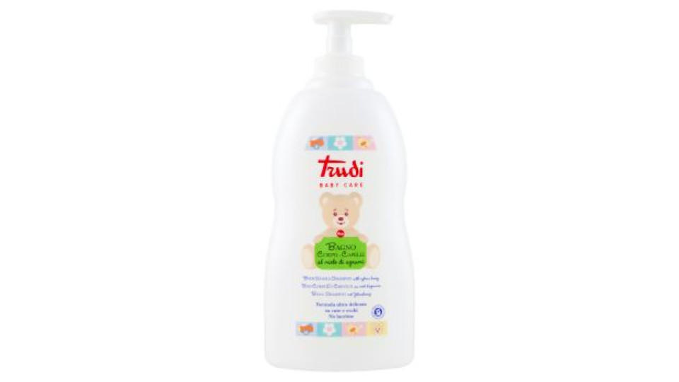 Trudi Baby Care Bagno Corpo-Capelli al miele di agrumi 500 ml