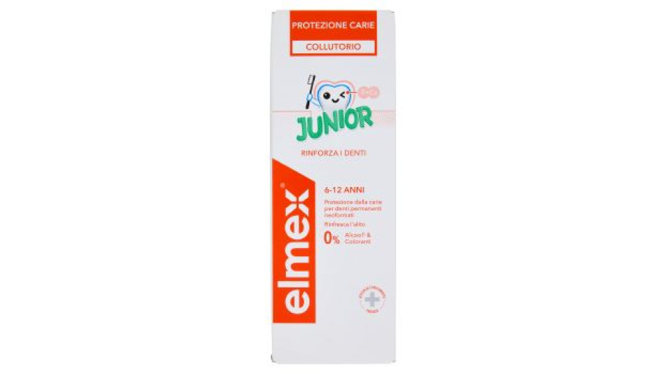Elmex Collutorio Junior 6-12 Anni