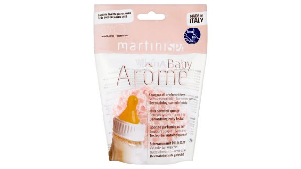 Martini Spa, Arôme Baby spugna al profumo di latte