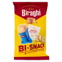 Biraghi Bi-Snack la Merenda con Biraghino Snack 16,67 g + Taralli Pugliesi 20 g