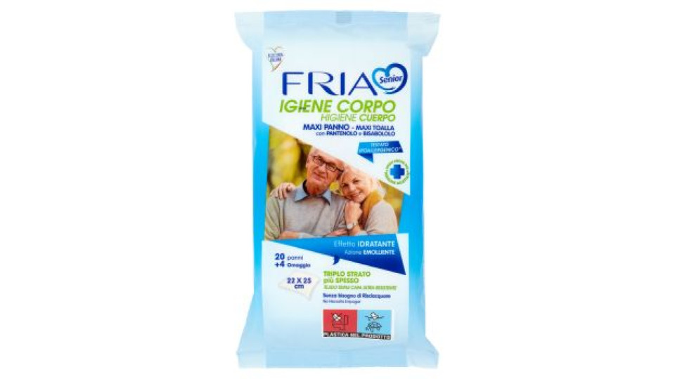 Senior Igiene Corpo 20 + 4 Pz