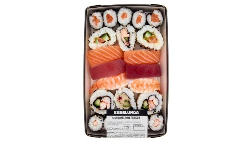 Esselunga sushi confezione famiglia