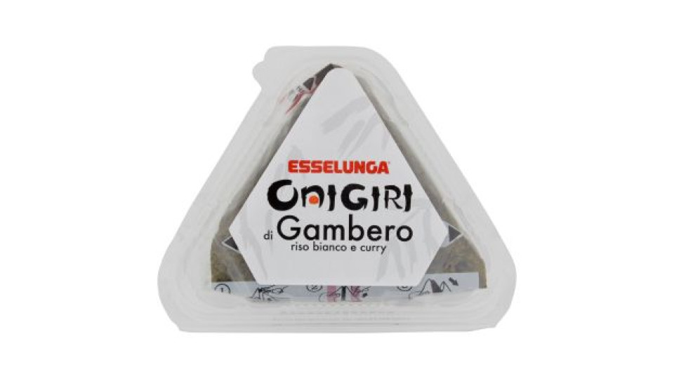 Esselunga Onigiri di Gambero con riso bianco e curry