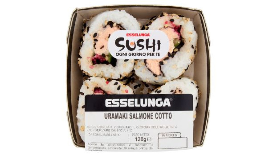 Esselunga Uramaki Salmone cotto