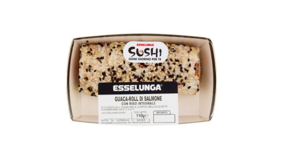 Esselunga guacaroll di salmone con riso integrale